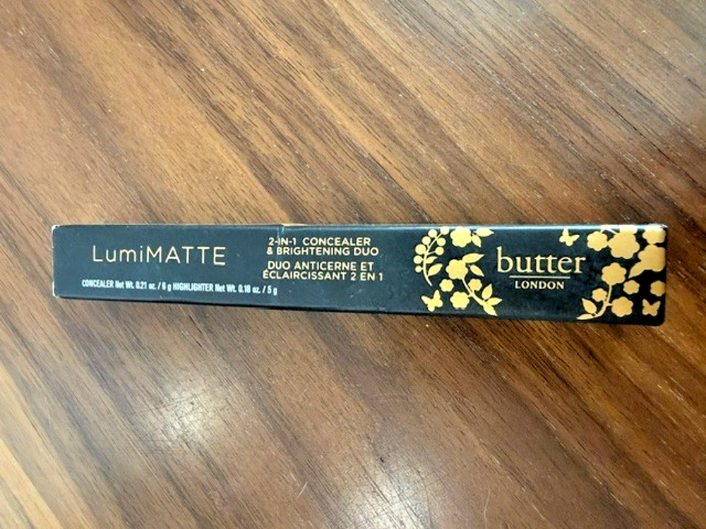 Butter London LumiMATTE 2-IN-1 Concealer and Brightening Duo in DEEP - NEW
